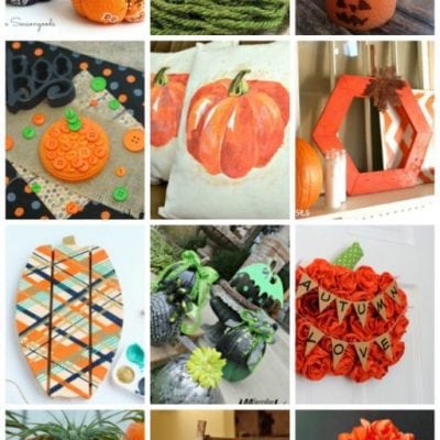 12 Pumpkin Crafts