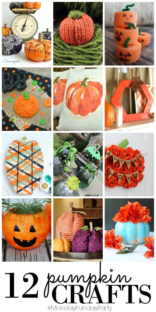 12 Pumpkin Crafts