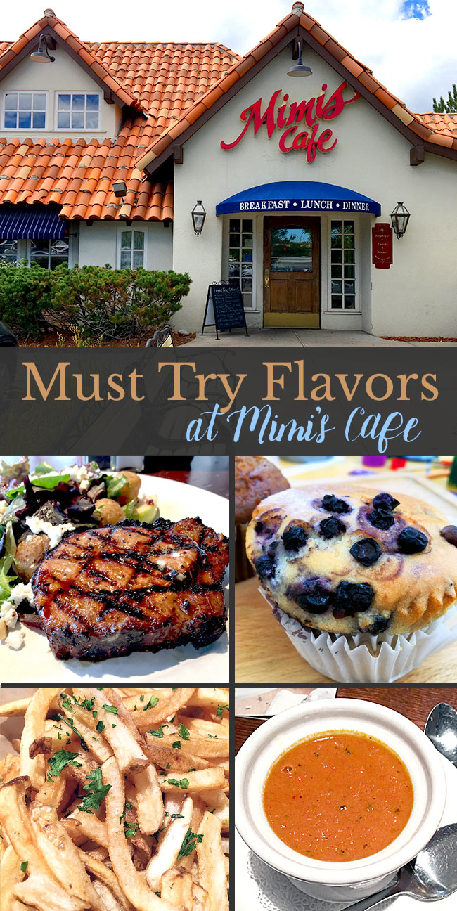 Must try flavors at Mimi's Cafe