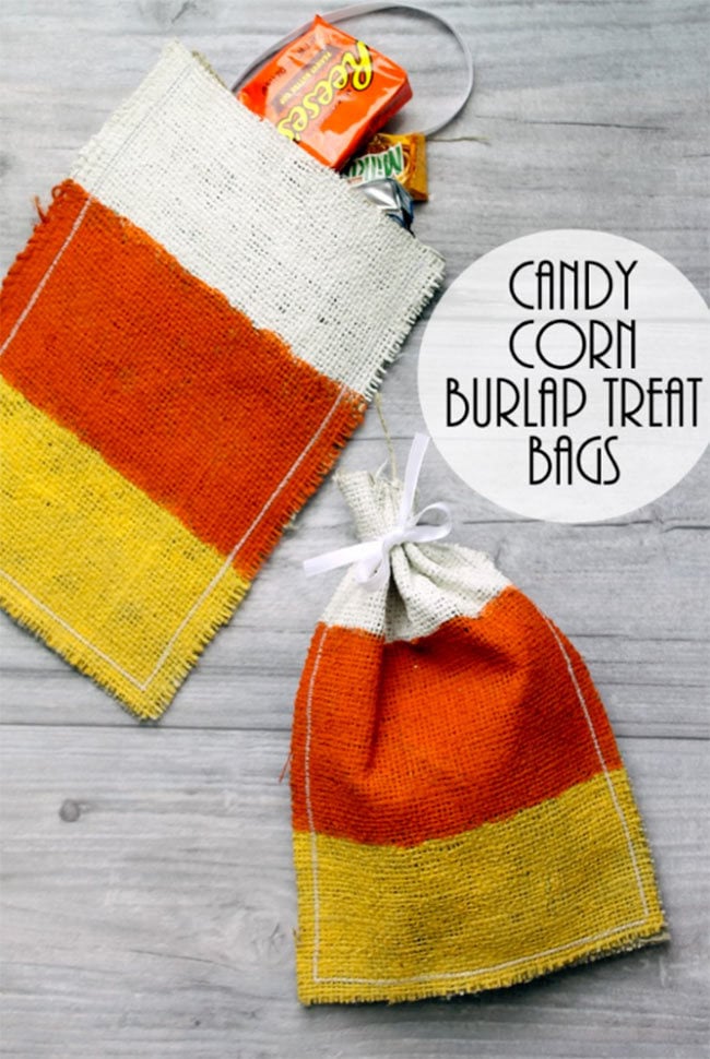 Candy Corn Treat Bags