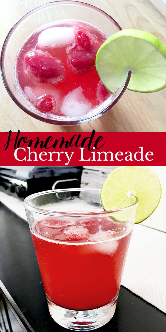 Homemade Cherry Limeade Recipe