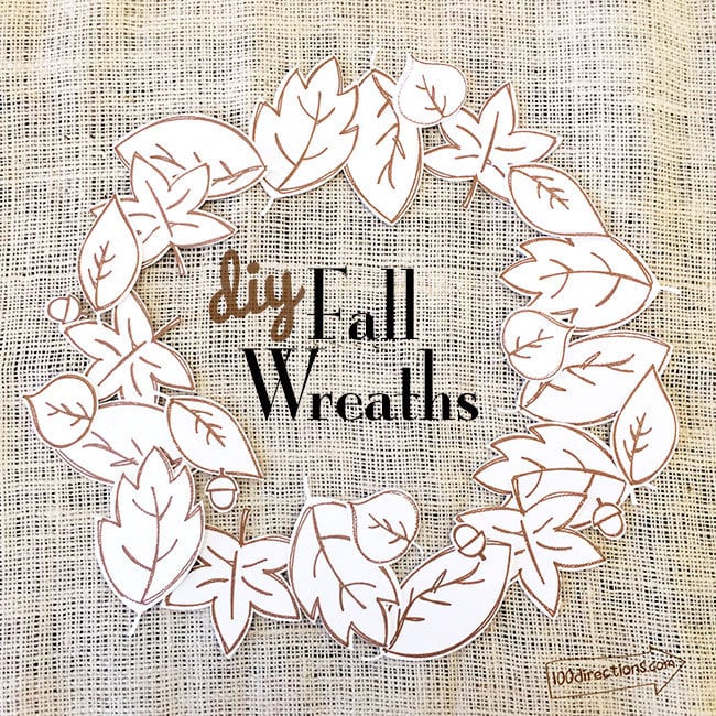 DIY Fall Wreaths