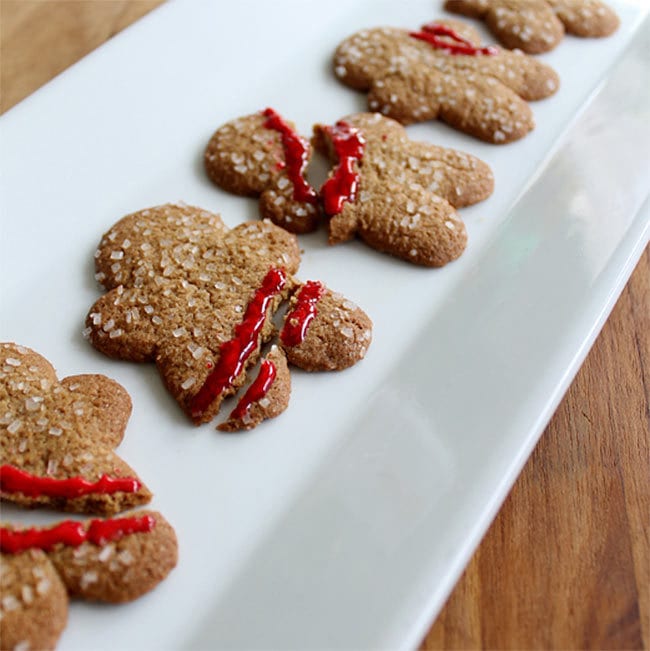 Gingerbread Man Massacre Cookies
