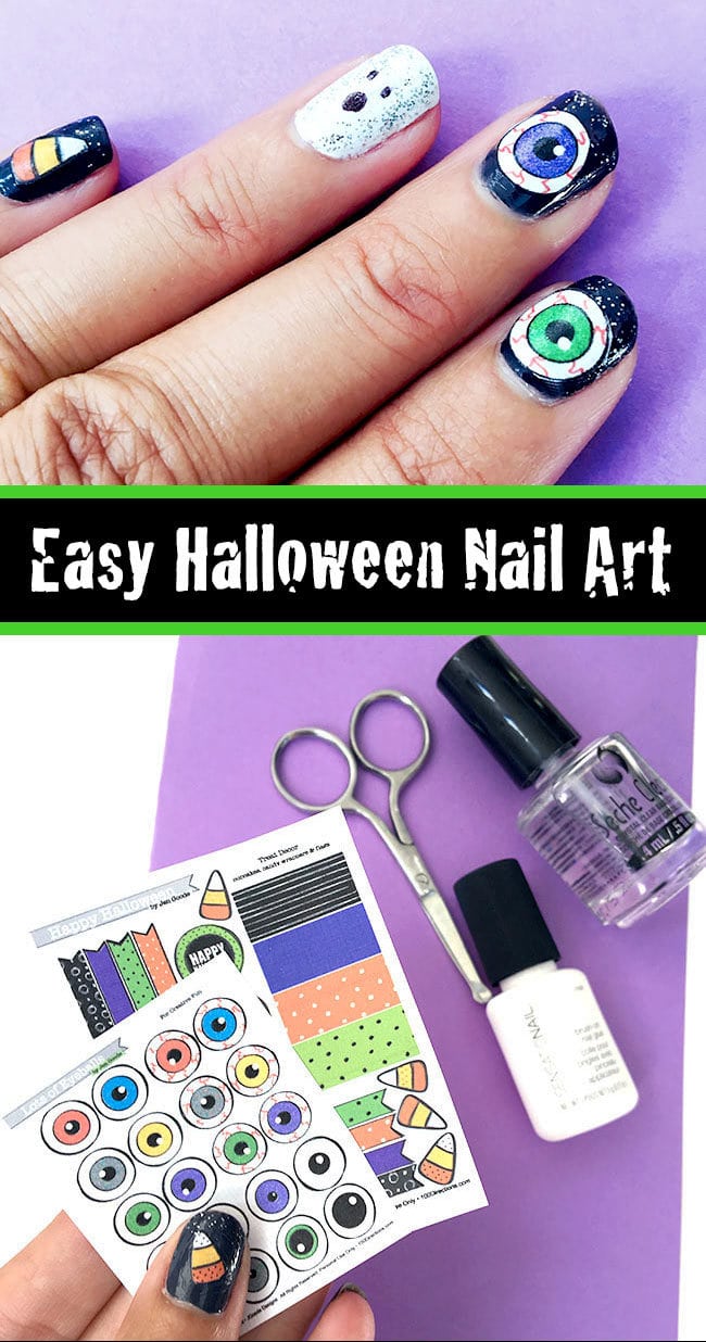 Halloween Nail Art - Jen Goode