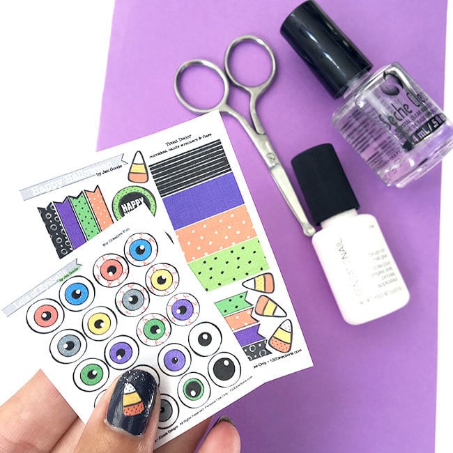 Halloween Nail Art Supplies you need