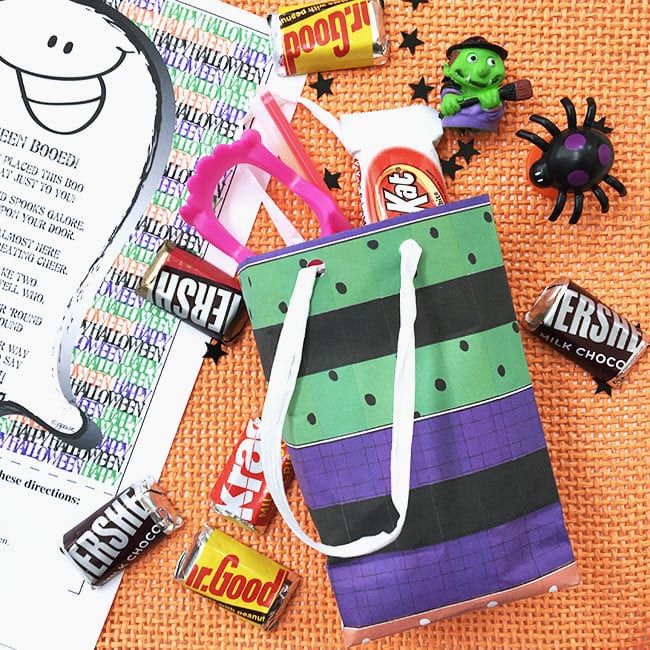 make a mini boo bag