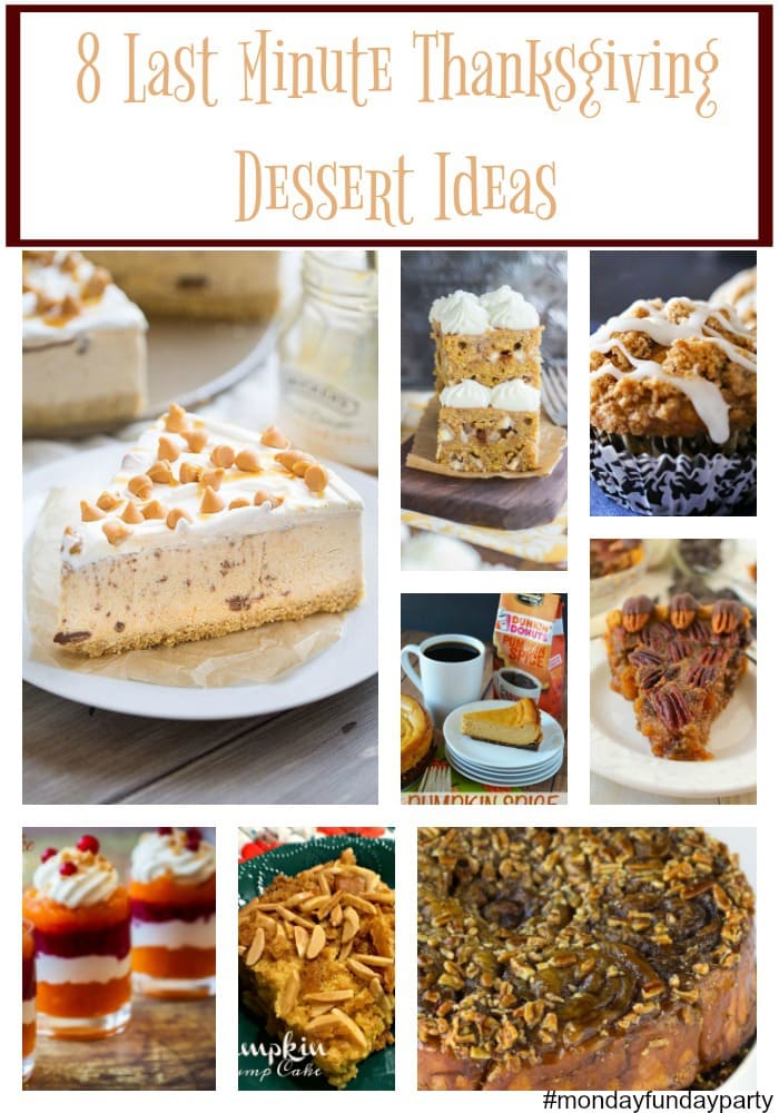 Last Minute Thanksgiving Dessert Recipes