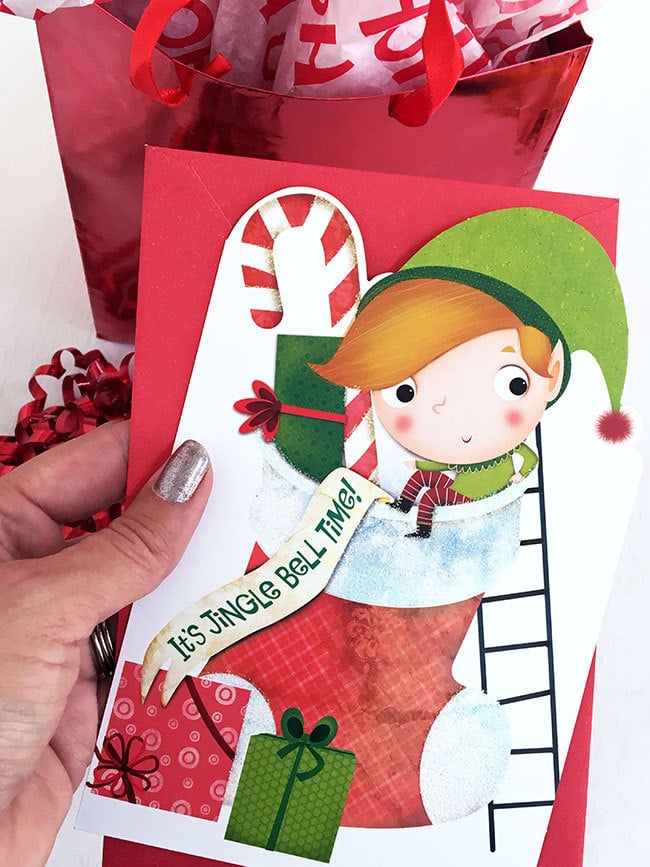 American Greetings Elf Card