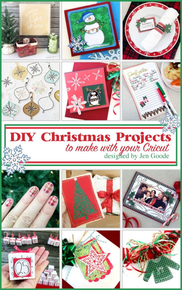 Christmas Cricut Projects - 100 Directions