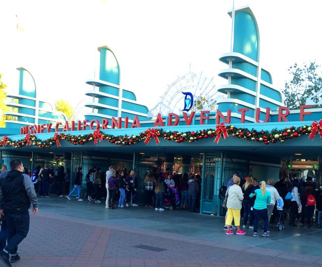 California Adventure - Disneyland at Christmas