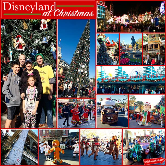 Disneyland at Christmas