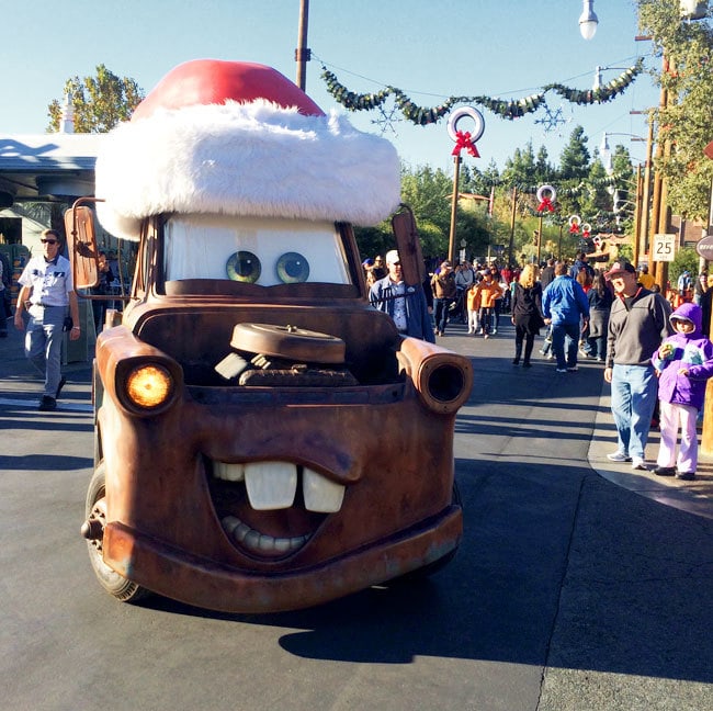 Mater at Christmas - he's the BEST