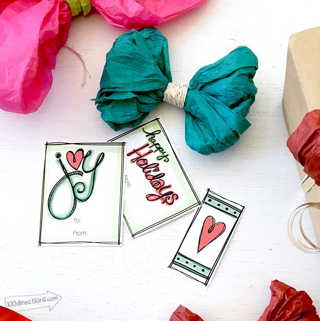 Printable Christmas Gift tags