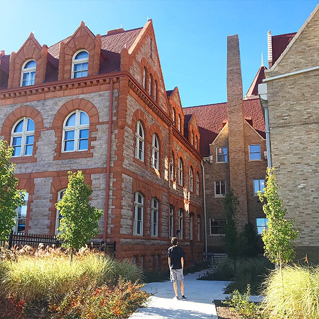 Beautiful architecture at JWU Denver