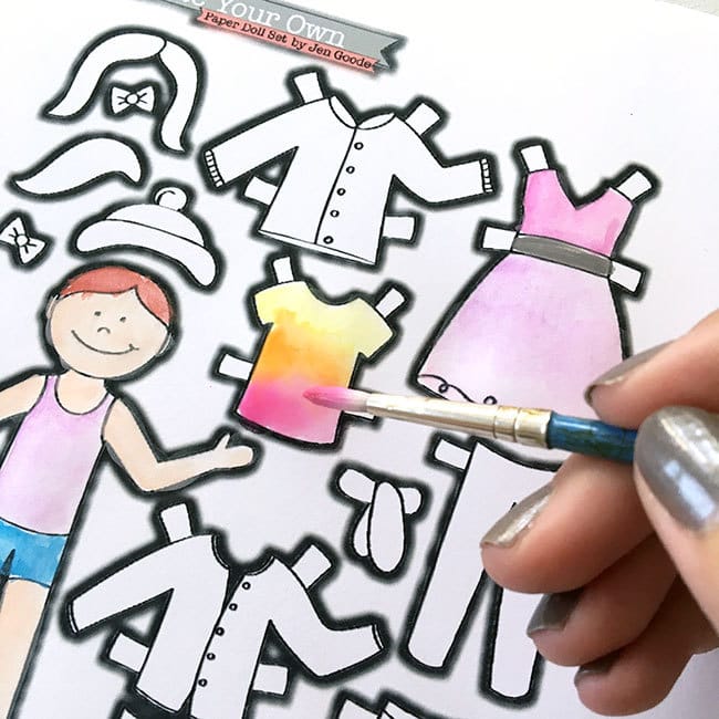 paper dolls print