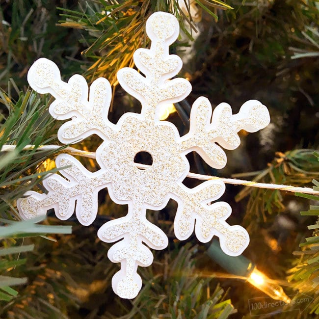 Make pretty snowflakes