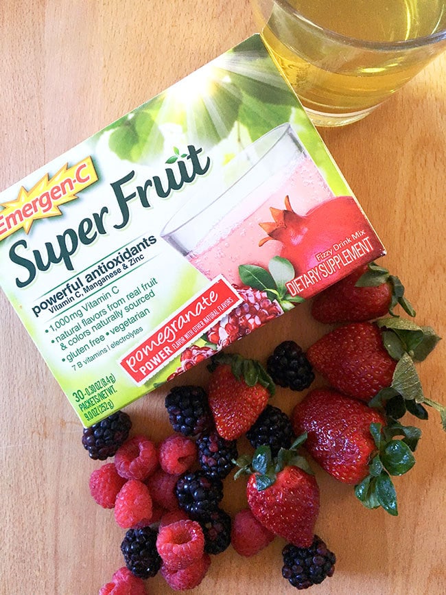 Super Fruit Emergen-C Pomegranate flavor