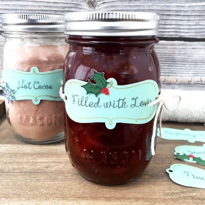 DIY Mason Jar Labels