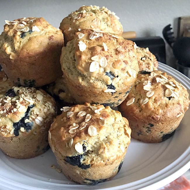 Yummy homemade muffins