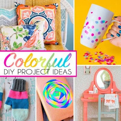 Colorful DIY Project Ideas - Monday Funday Party