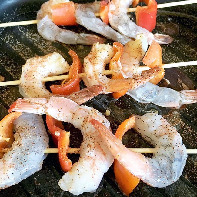 Grill up shrimp on the stove or on the BBQ