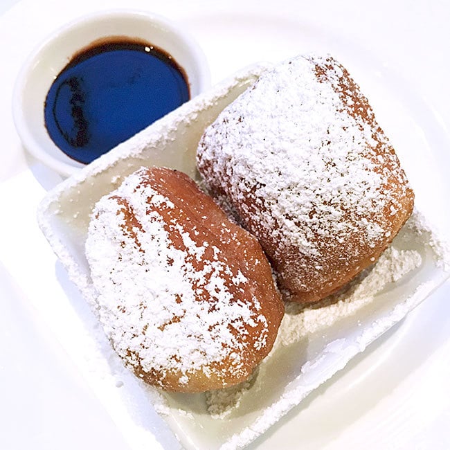 My favorite beignets on Disney Wonder Cruise