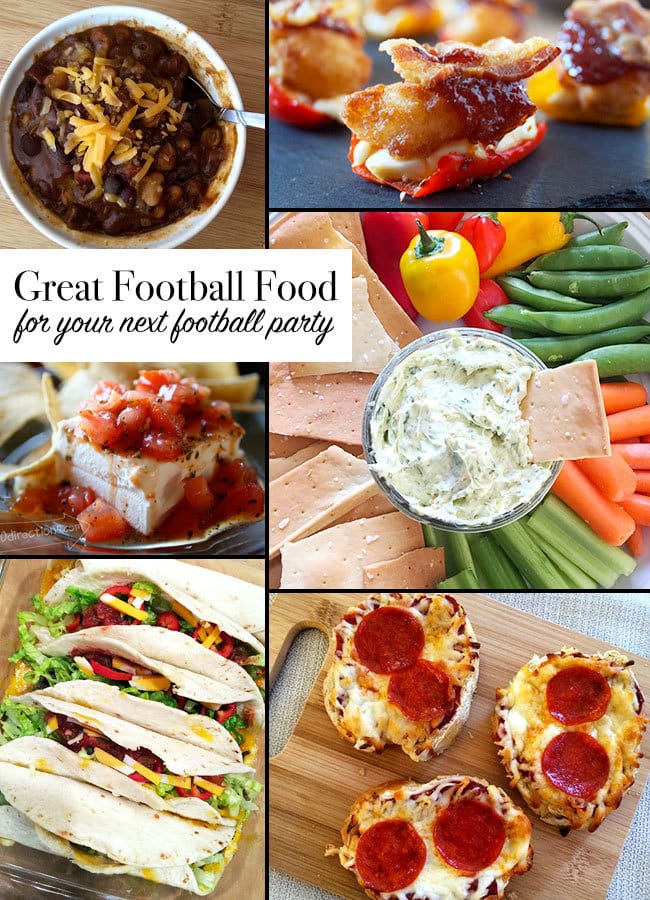 Great football party food
