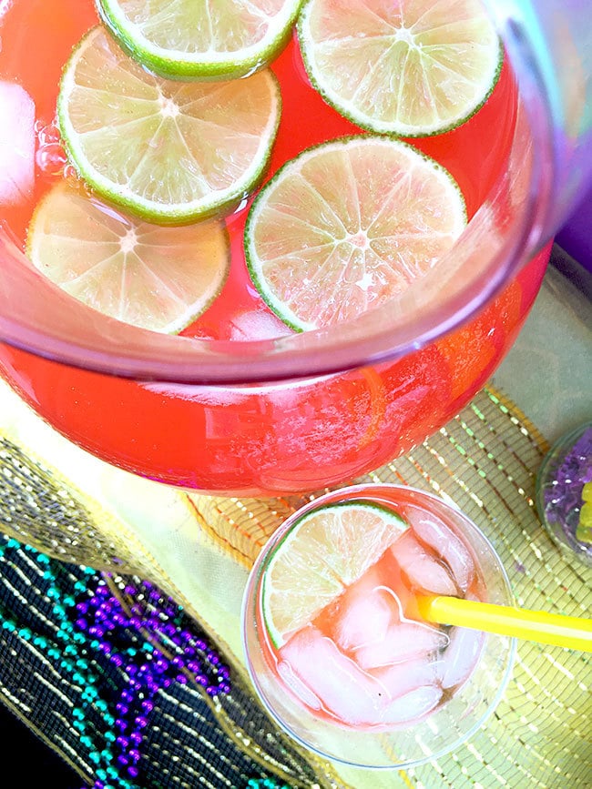 Make a batch of Hurricane Mocktails