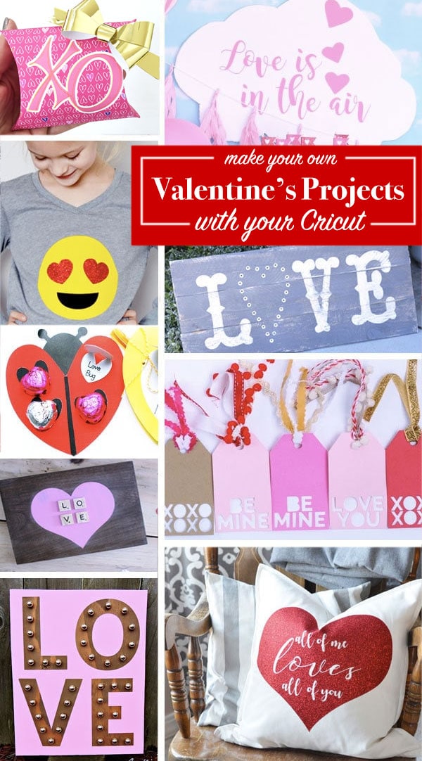 cricut valentine projects