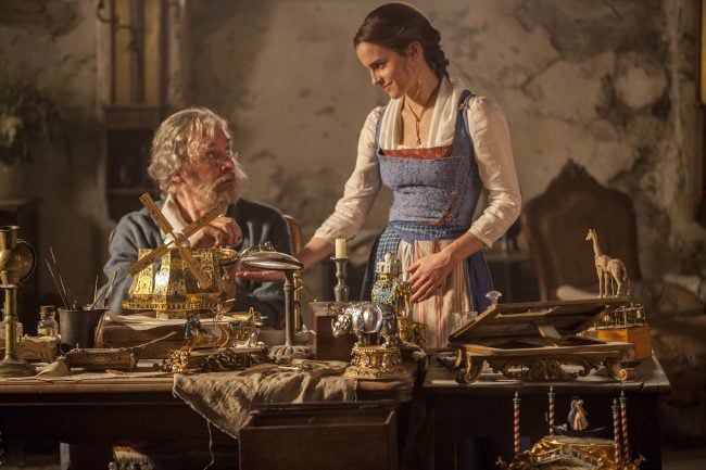 Beauty and the Beast movie - Belle and her father