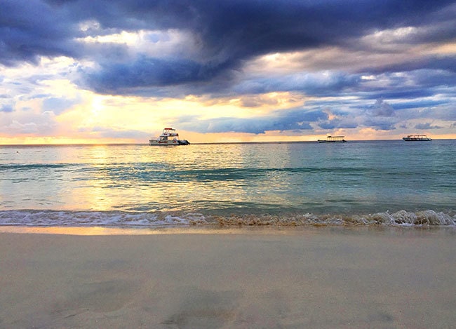 Sunset at Beaches Resorts in Negril, Jamaica