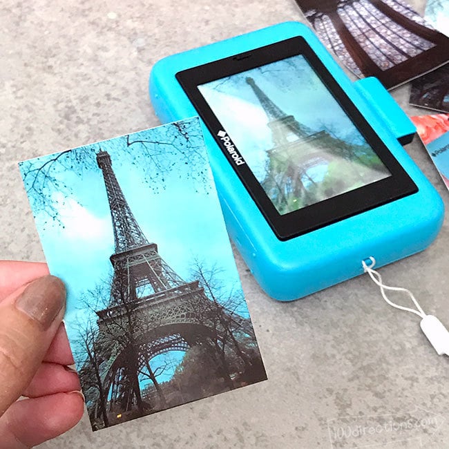 Fun photo printing right from the Polaroid Snap Touch