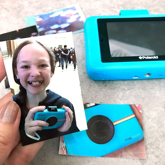 Print from your iphone to the Polaroid Snap Touch