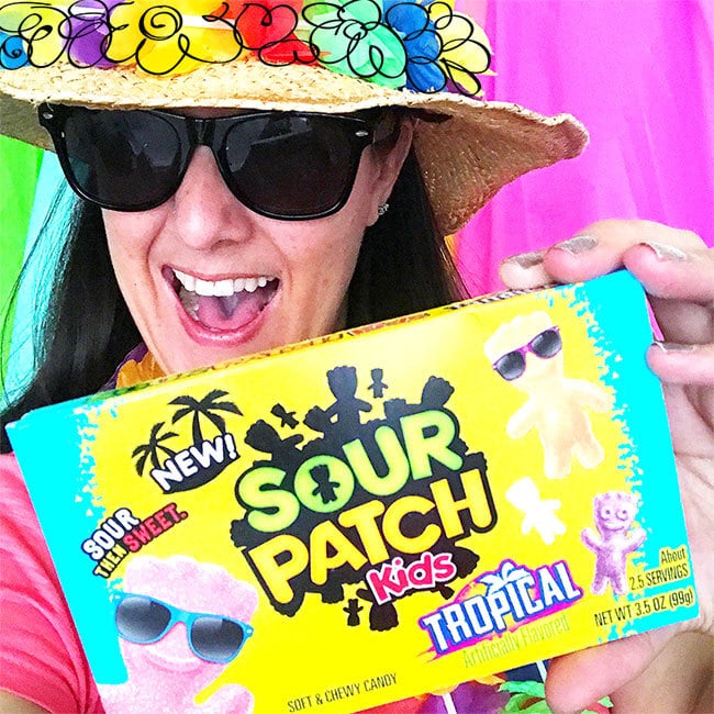 Take a selfie - Sour Patch Kids Tropical Sweepstakes