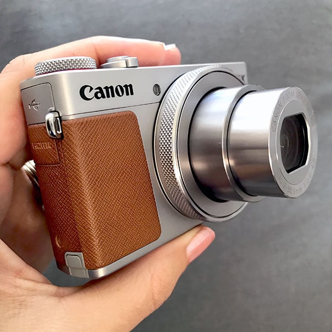 Canon G9 X Mark II - pretty design