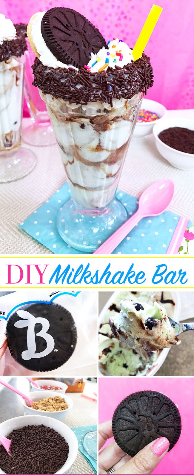 Make yummy milkshakes with Blue Bunny®