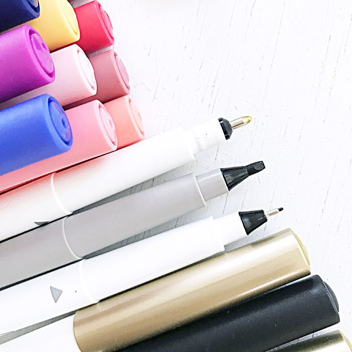 Types of pens to use with Cricut Machines