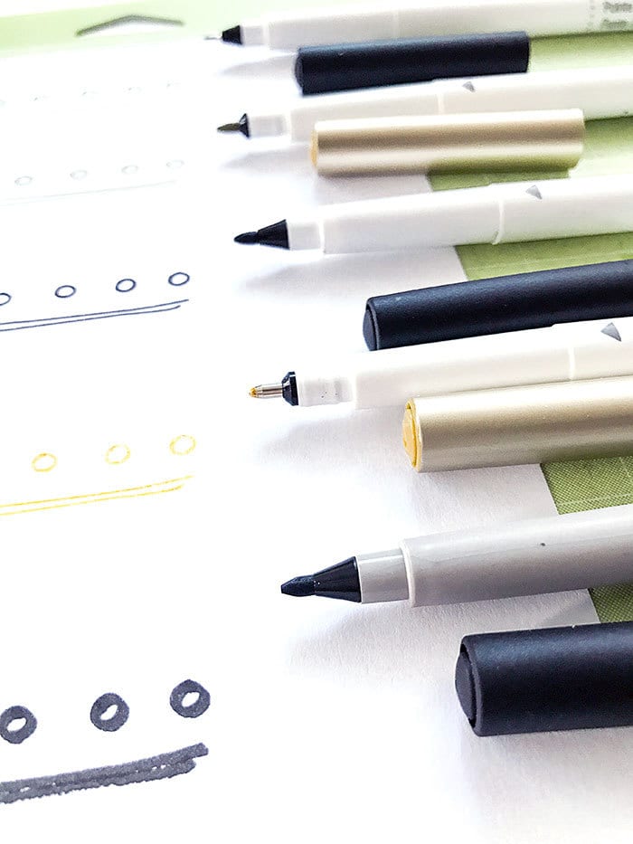 Pens to use with Cricut Machines