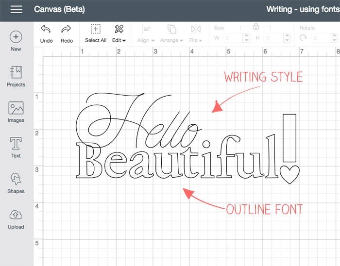 Drawing and Writing with Cricut - Get Started Guide - 100 Directions