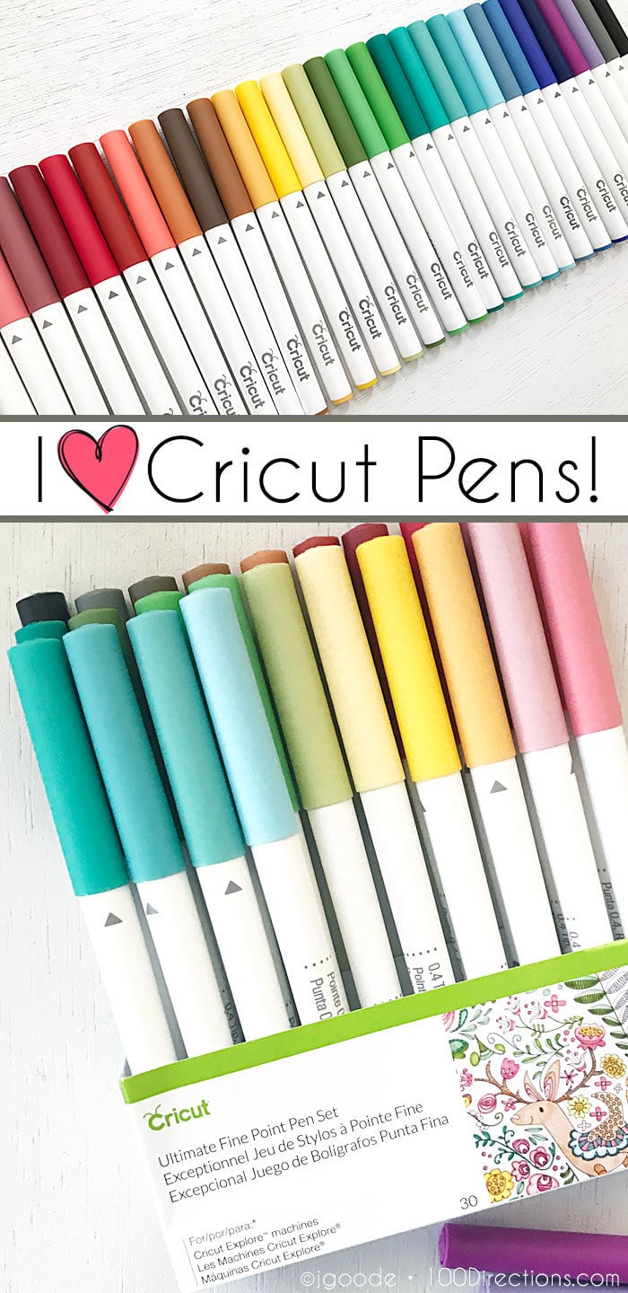 I love Cricut Pens