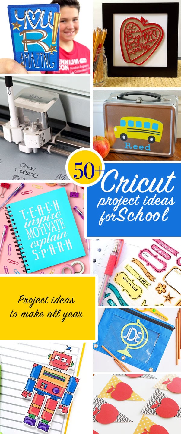 Cricut Project Ideas for School