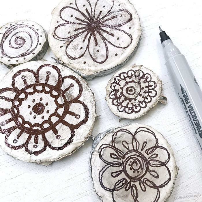 Create art wood slices