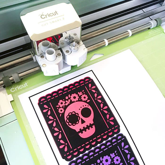 Dia de Muertos Picado Banner cut file by Jen Goode