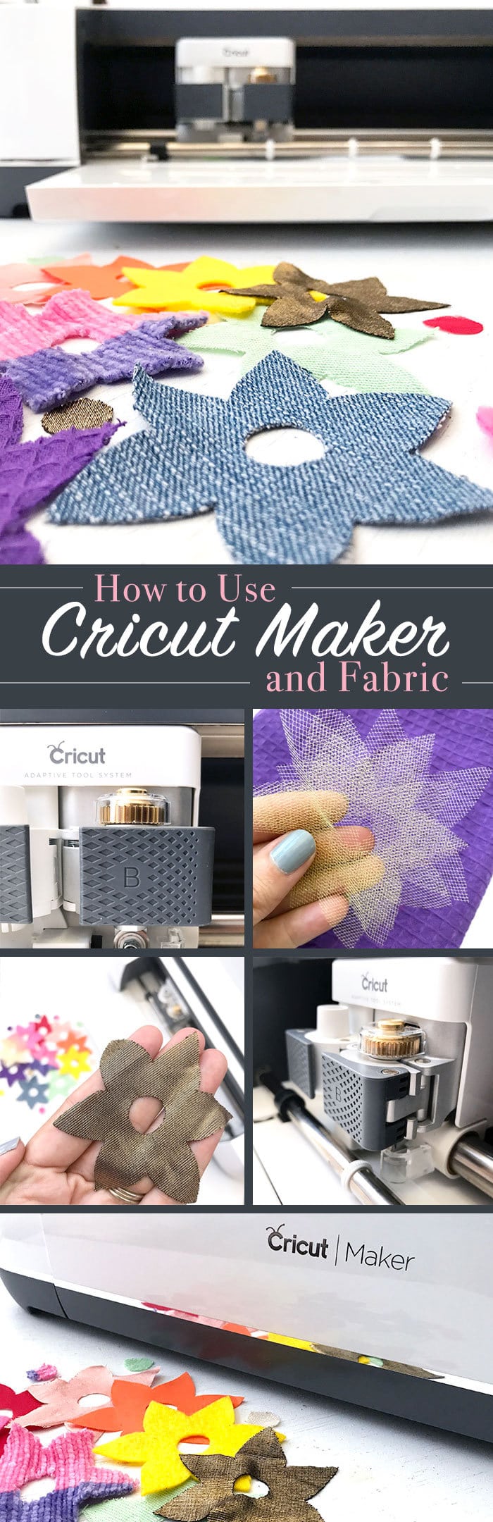 How to use Cricut Maker and Fabric