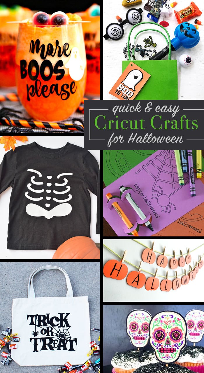 Quick and easy Cricut Crafts for Halloween