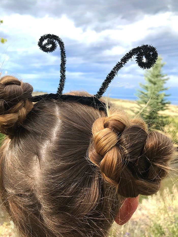 DIY Butterfly antenna headband