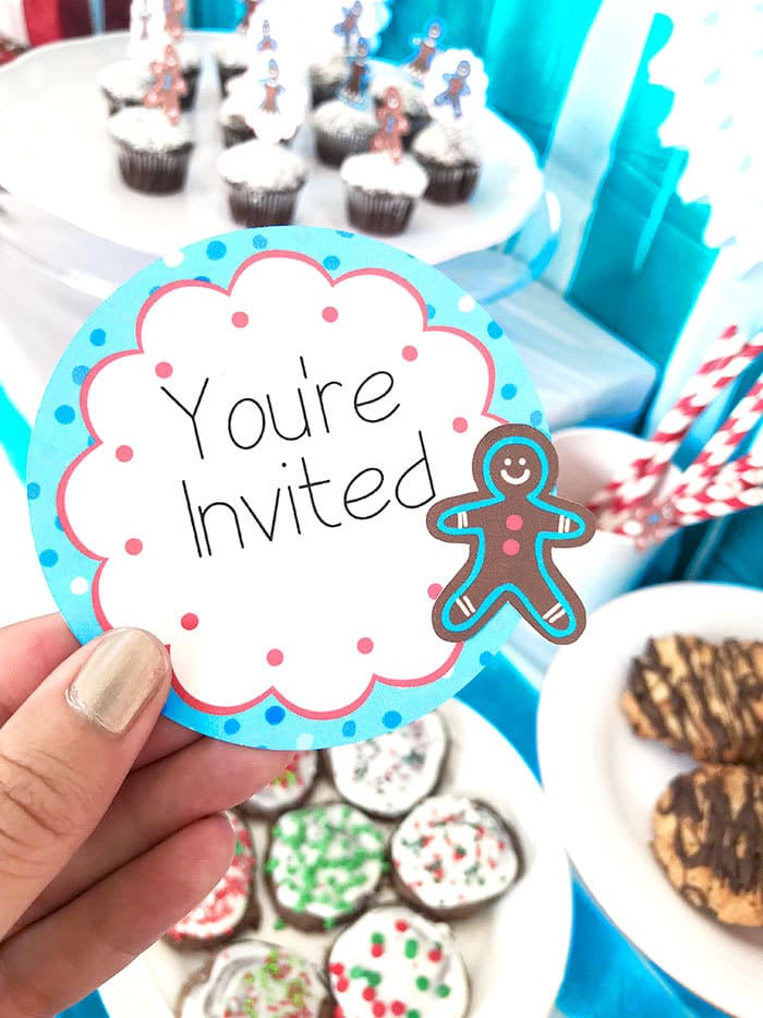 Make Gingerbread Man Party Decor with your Cricut