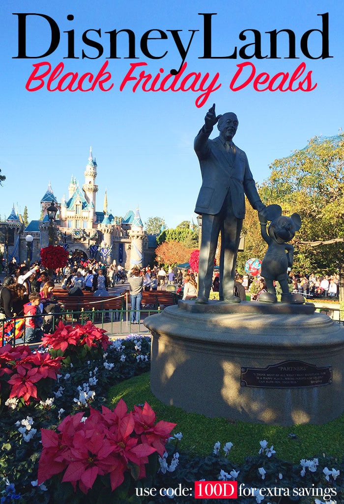 Disneyland Black Friday Deals