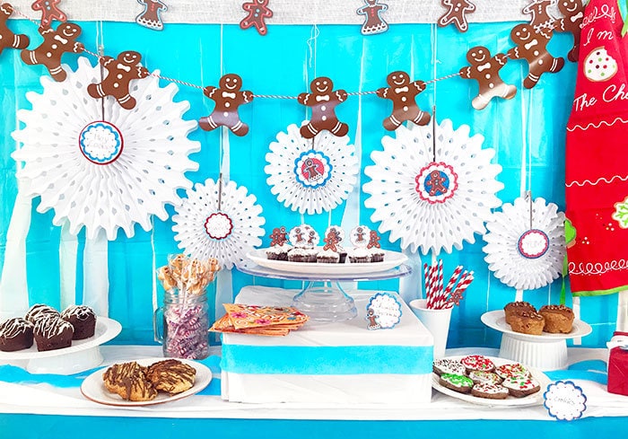Easy Gingerbread Man Holiday Party Ideas