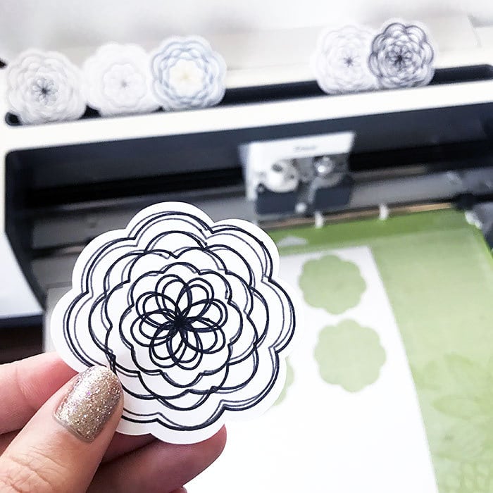 How to make Multi-line art with your Cricut